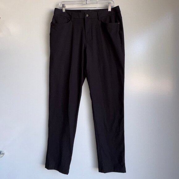Lululemon ABC Classic Fit Pants Size 32x30 Black - Picture 2 of 11
